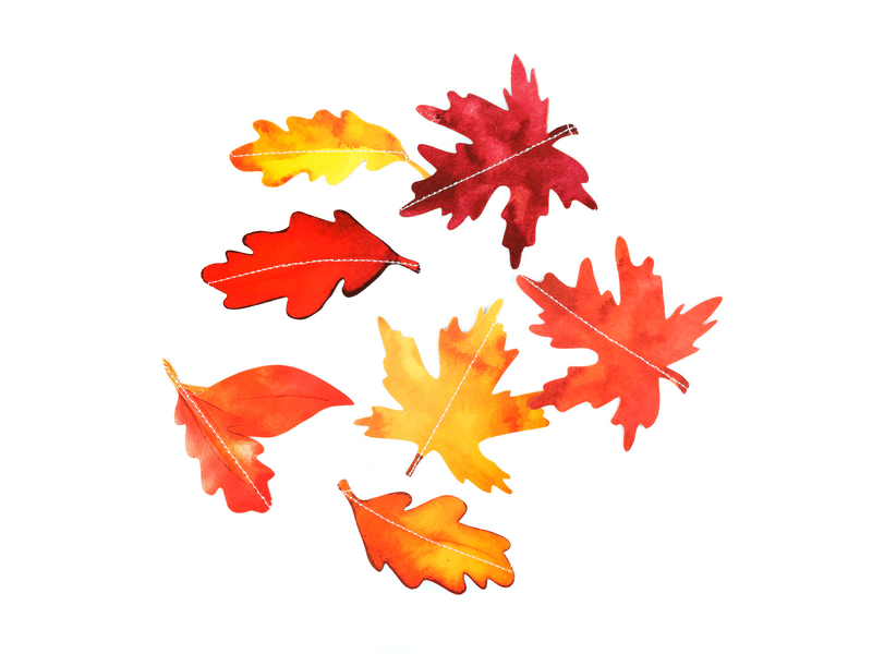 Family 59009 Őszi hulló falevelek dekoráció
