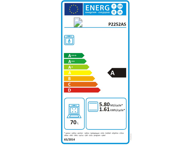 Mora P2252AS Gáztűzhely