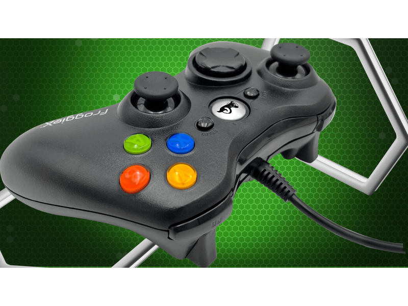 FroggieX Xbox360/PC žičani kontroler, crni (FX-X360-PC-B)