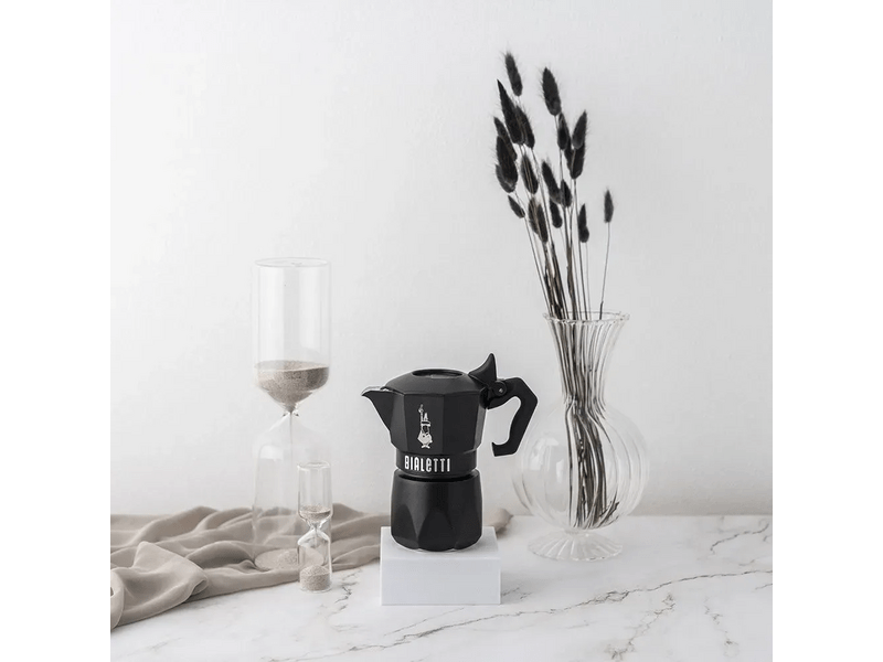 Bialetti Brikka Noir Exclusive Kotyogós kávéfőző, fekete (9071)