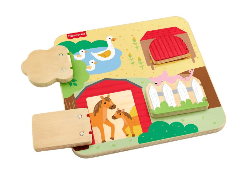 Fisher-Price Fa kukucsfarm játéktábla (JCY33)