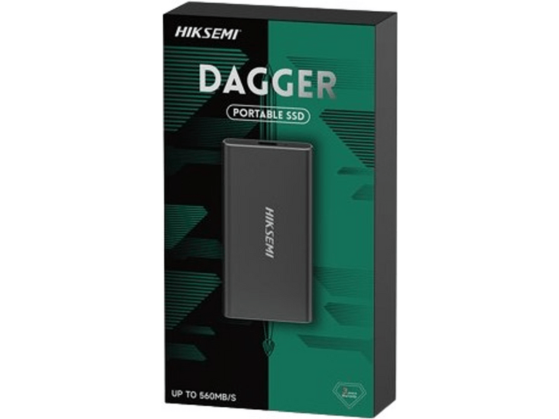 Hiksemi T200N Dagger Mini Külső SSD, 2 TB