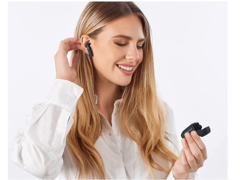 Music Hero Nubox TWS fülhallgató, fekete (MHTWSNUBOXBTK)