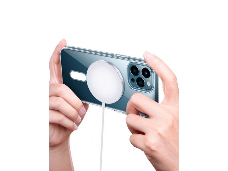 Cellect Samsung S23 Plus TPU+PC Mágneses szilikontok, átlátszó