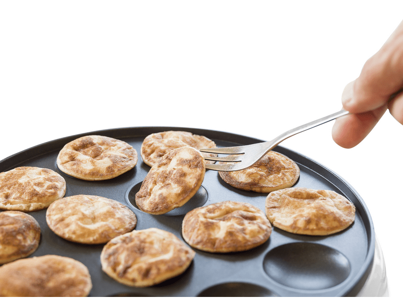 Bestron APFM700W Minipalacsinta sütő, fehér