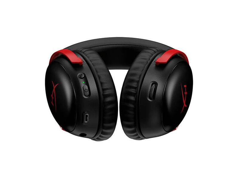 HyperX Cloud III Wireless Gamer Headset, piros (77Z46AA)