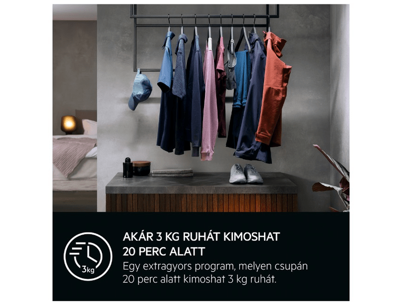 AEG L6SE27DE Keskeny elöltöltős mosógép