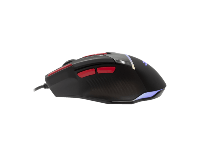 Baracuda Manta-B Gamer egér, fekete (BGM-041B)
