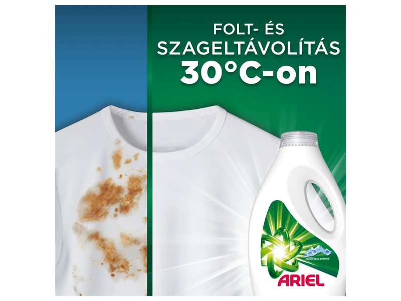 Ariel Mountain Spring Folyékony mosószer 40 mosáshoz, 1.8L