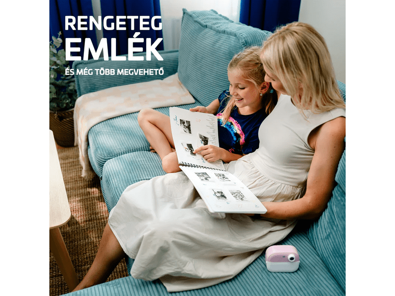 LAMAX InstaKid2 Play Gyerekkamera, rózsaszín