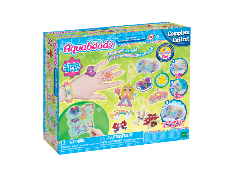 Aquabeads csillaggyöngy - tündér világ szett (20FLR31766)