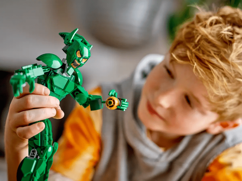LEGO Marvel Zöld Manó építőfigura