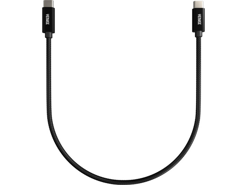 Yenkee YCU C02 BK USB-C 2.0 kabel, 20 cm