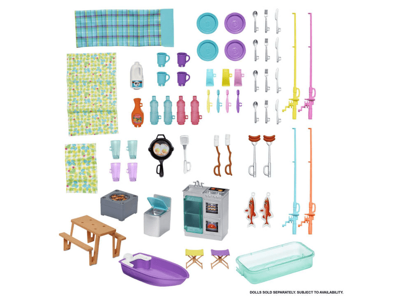 Barbie 3 az 1-ben Dreamcamper Luxus lakóautó szett (GHL93)