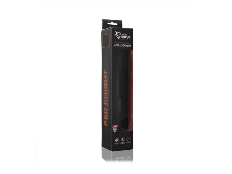 White Shark GMP-2102 Red-Knight Gamer egérpad, piros