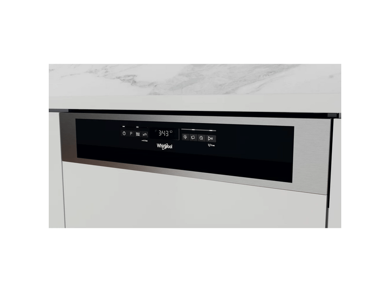 Whirlpool WBO 3O33 PLX Beépíthető elölvezérelt mosogatógép