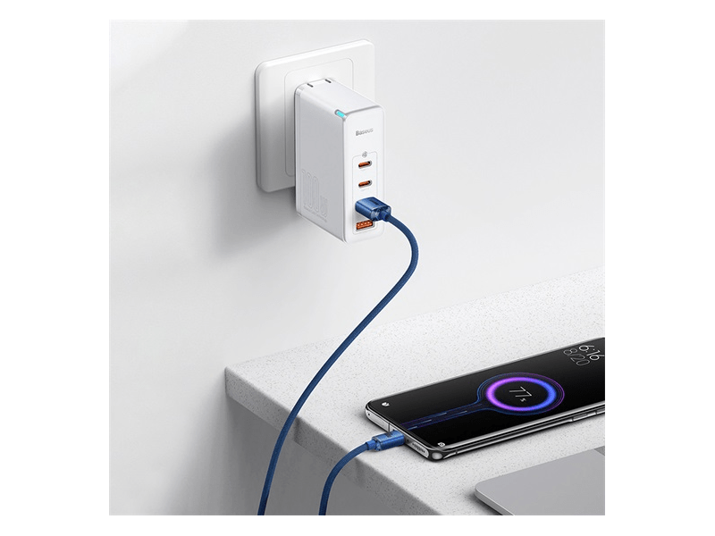 Baseus Crystal Shine USB-A – USB-C kábel, 2 m (CAJY000503)