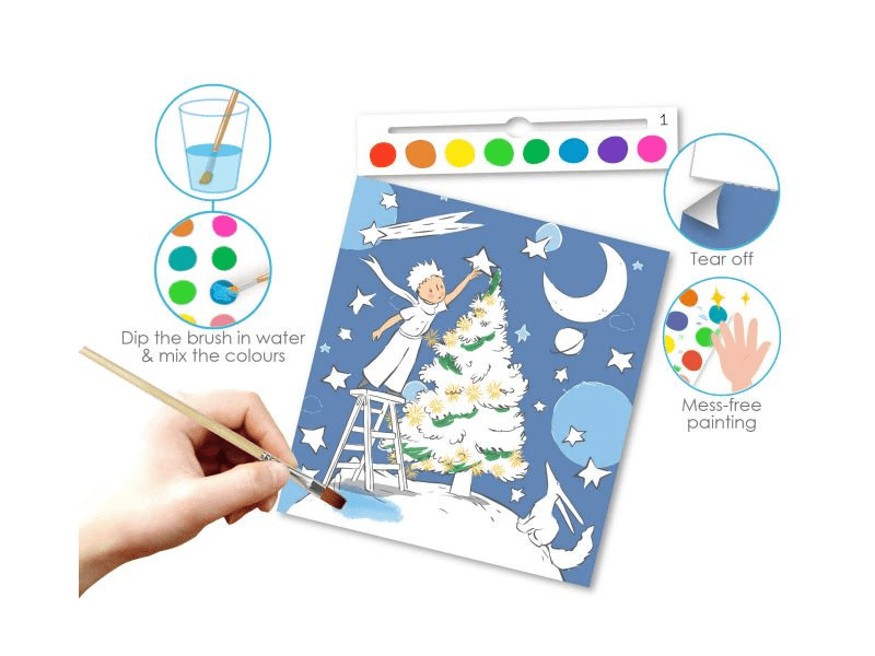 A kis herceg – Színező vízfestékkel (TLP244102)