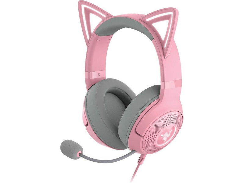 Razer Kraken Kitty V2 fejhallgató, rózsaszín (RZ04-04730200-R3M1)