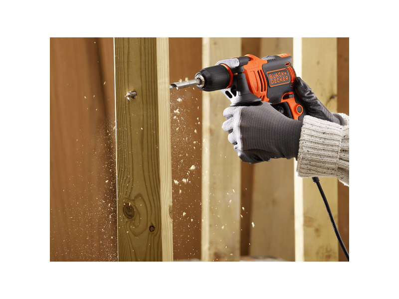 BLACK + DECKER BEH710-QS Ütvefúró, 710W