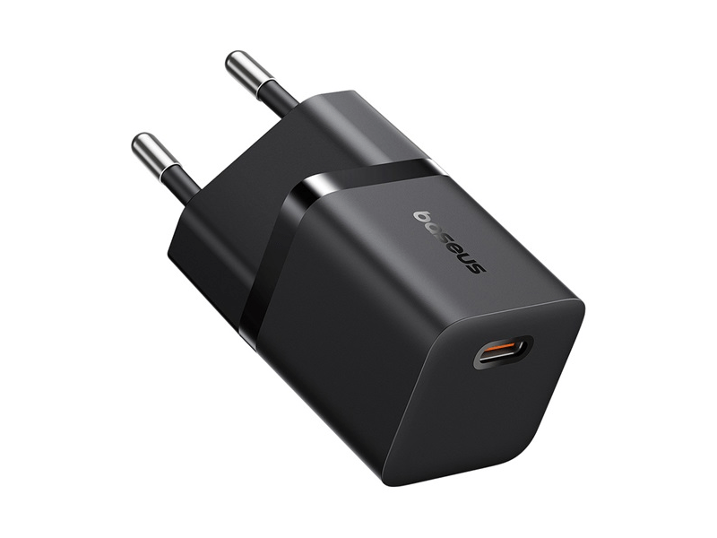 Baseus GaN5 Mini 25W töltő + 100W USB Type-C kábel (P10110909113-01)