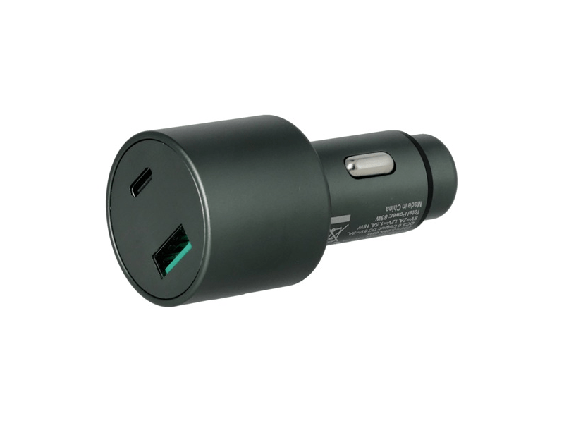 Avax CC665B CARLY+ USB-A/Type C 83W Autós töltő, fekete