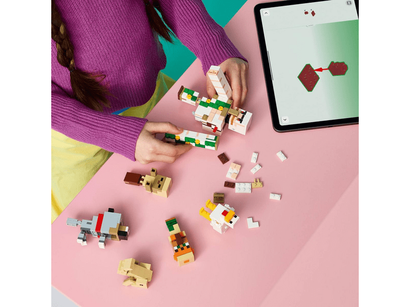 LEGO® Minecraft® Csirkezsoké, támadás a sivatagban (21592)