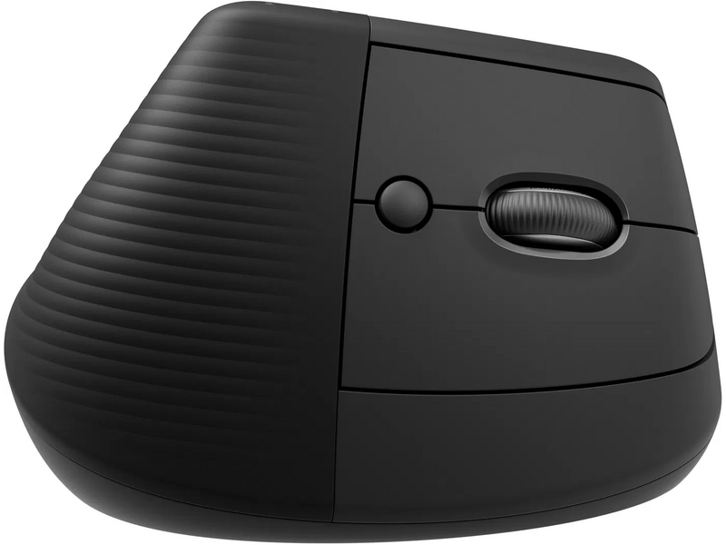 Logitech Lift Függőleges ergonomikus egér, szürke (910-006473)