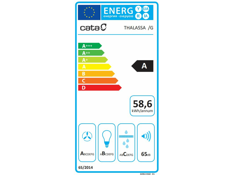 Beép páraelszívó döntött,fekete,THALASSA