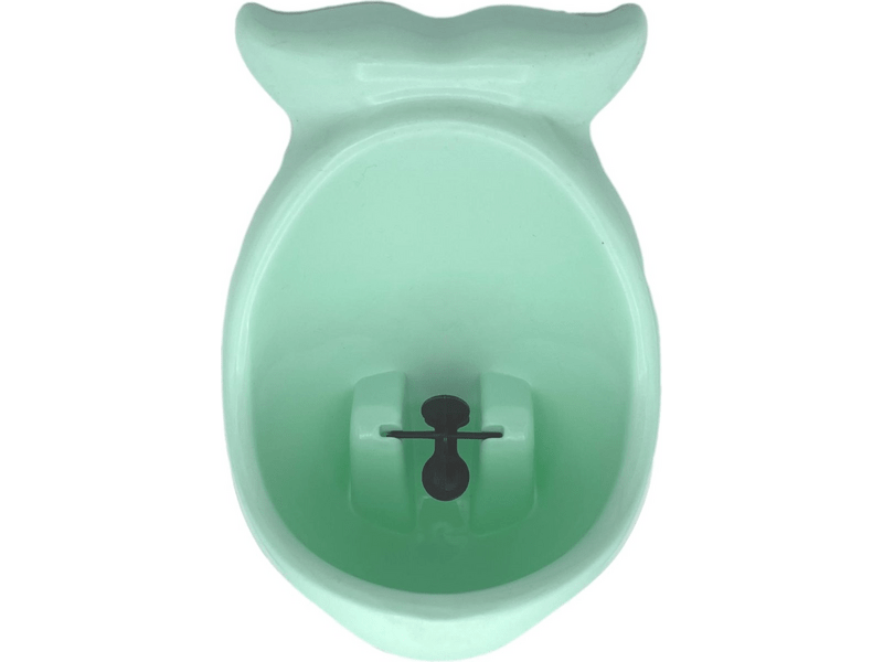 Műanyag falra szerelhető bili, hal (W1002)