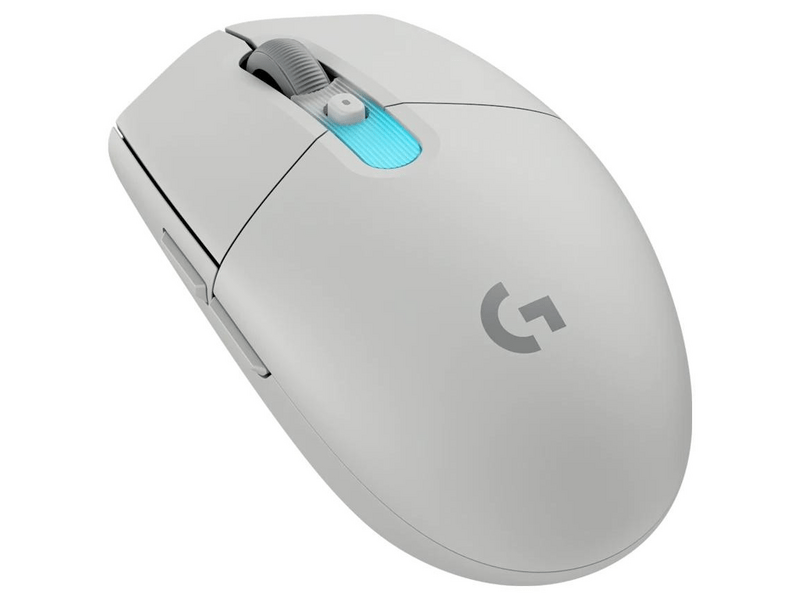 Logitech G305 X Superlight Gamer egér, fehér (910-007747)