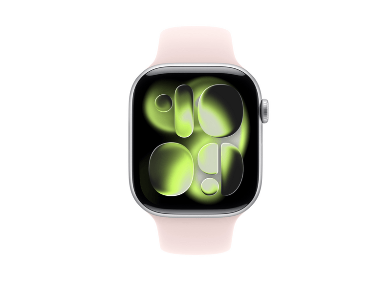 Apple Watch 46 mm-es halvány rózsaszín sportszíj – M/L (MHYG4ZM/A)
