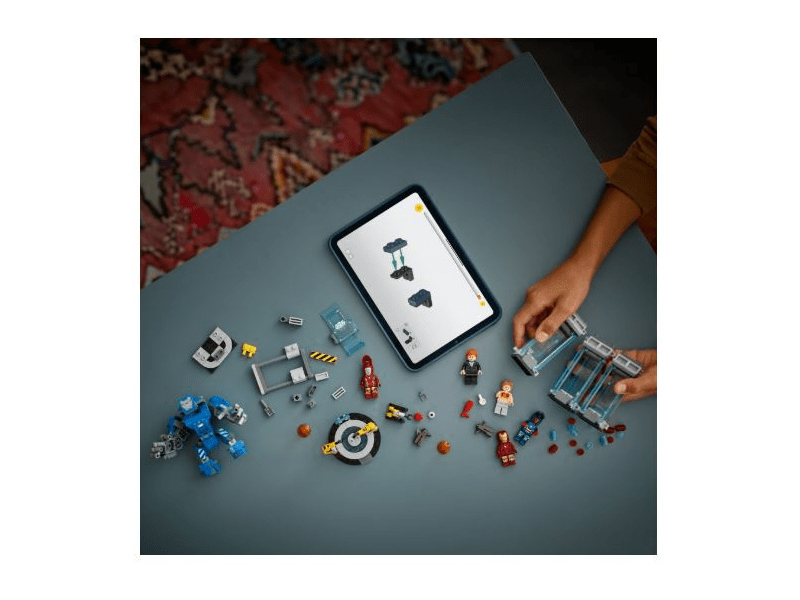 LEGO® Marvel Iron Manov laboratorij: Oklopljena dvorana (76315)