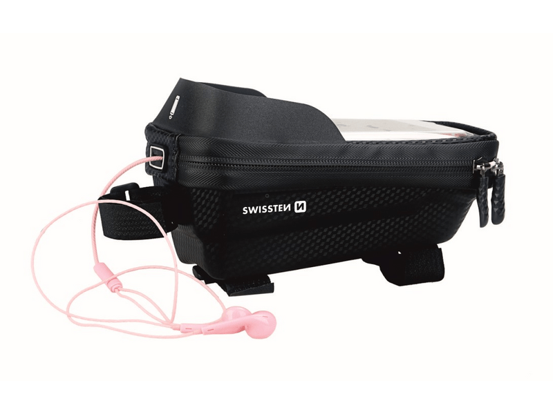 Swissten vízálló kerékpáros telefontartó táska, XL (65020100)