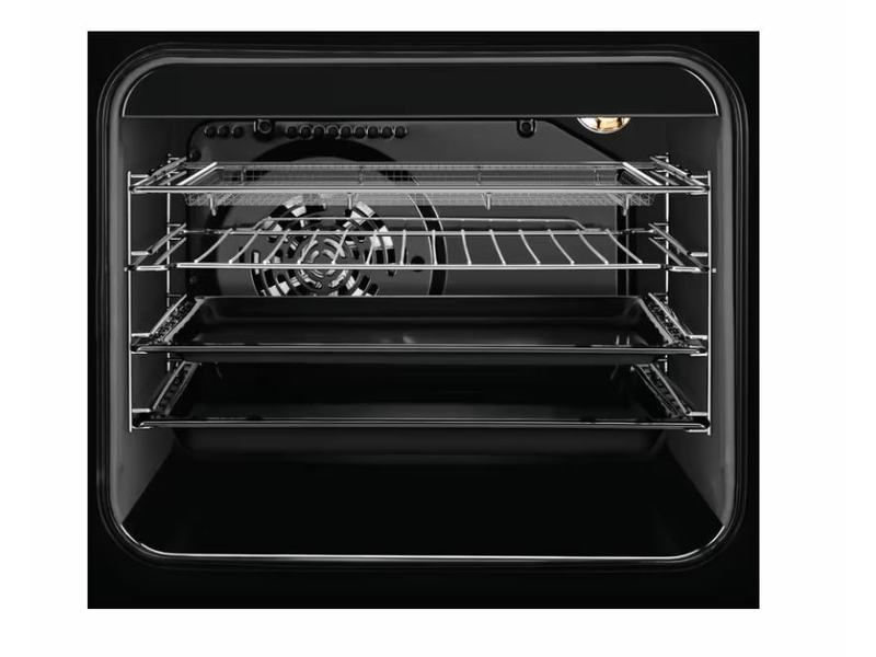 Tűzhely kerámialapos,4 főzőzóna, inox