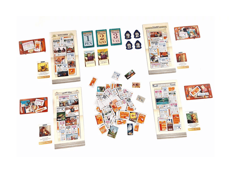 Lapzárta társasjáték (10005)