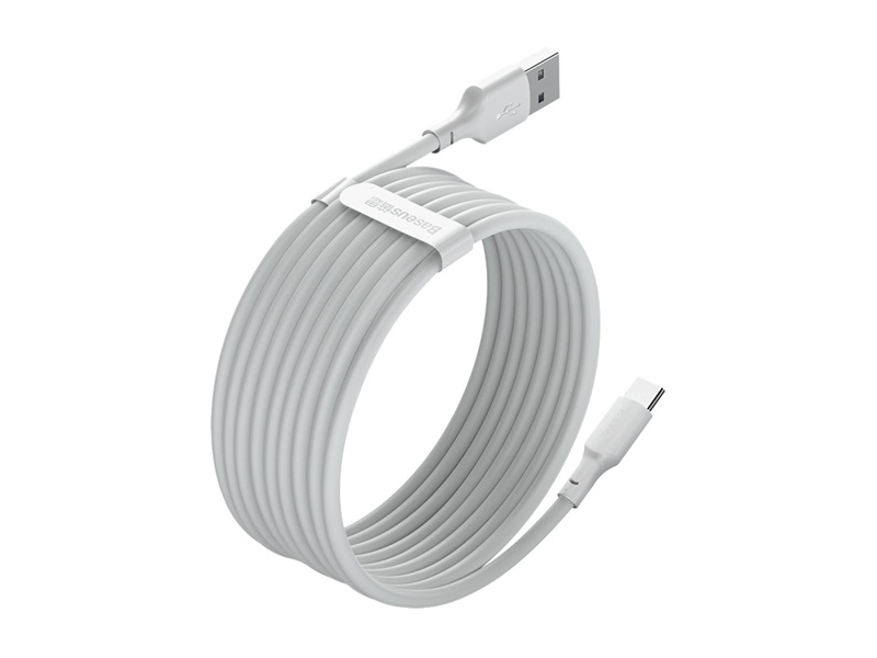 Baseus Simple Wisdom USB-A – USB Type-C kábel, 2 db (TZCATZJ-02)