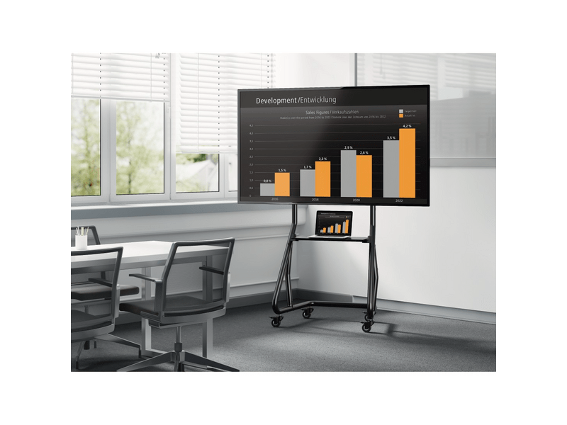 Hama 220875 Gurulós TV-állvány, 49-100