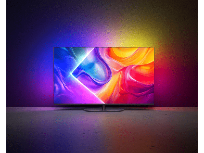139cm 4K UHD QLED Smart Ambilight TV