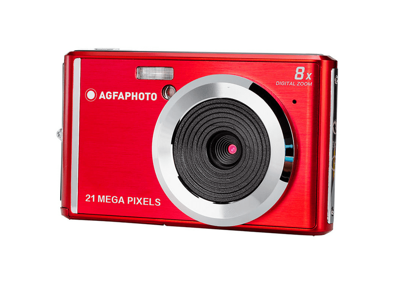 AgfaPhoto DC5200RD 21MP Kompakt fényképezőgép, piros
