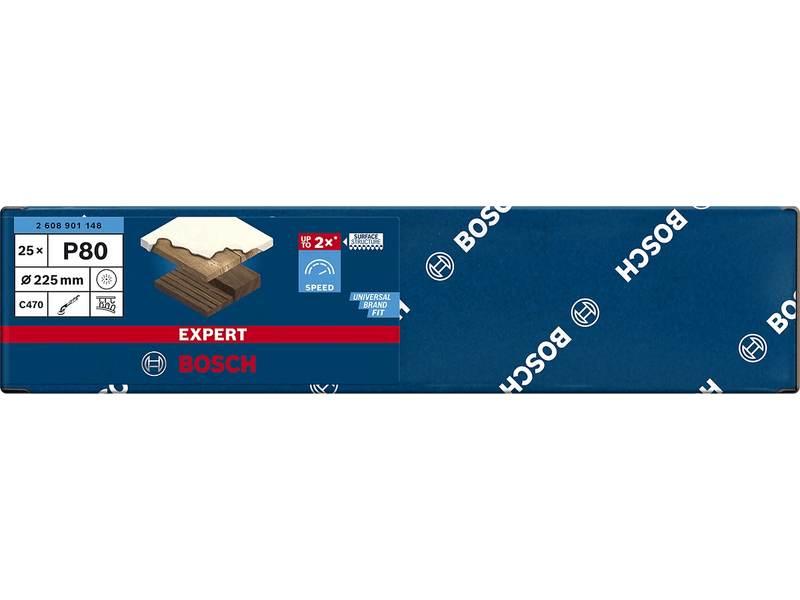 Bosch EXPERT C470 csiszolópapír-készlet, 25 db (2608901148)