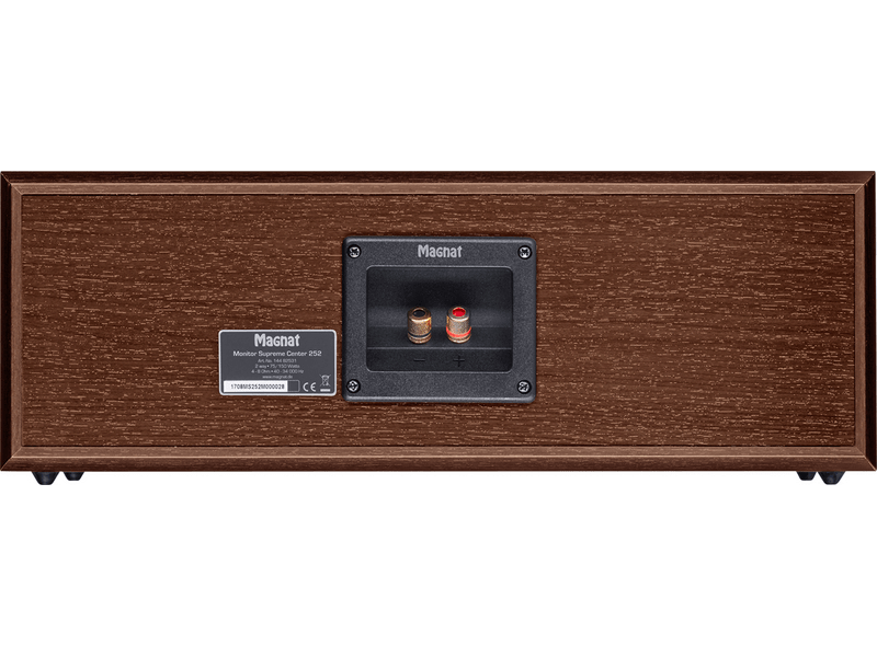 Magnat Monitor Supreme Center 252 Kétutas zárt centersugárzó, mokka