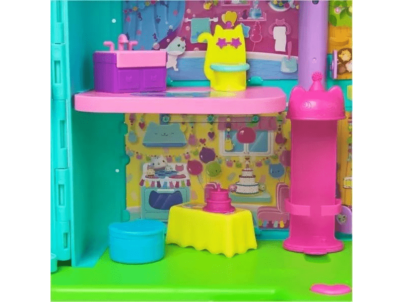 Gabi babaháza: Szivárvány színű ünnepi babaház (6070742)