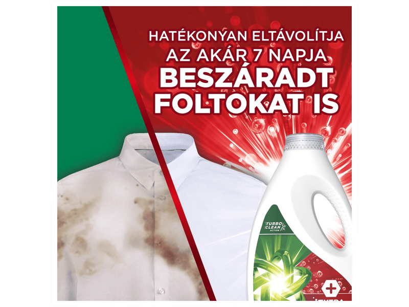 Ariel +Extra Clean Power Folyékony Mosószer 34 mosáshoz, 1.7 l