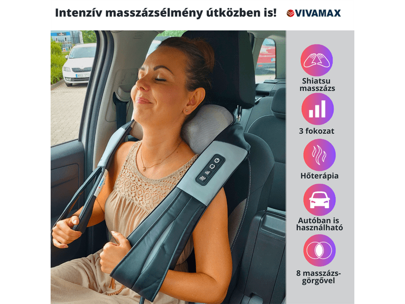 Vivamax Shiatsu univerzális masszázskészülék (GYVM42)