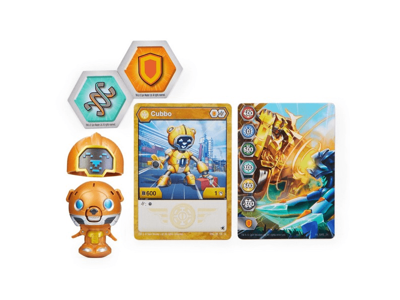 Bakugan Cubbo labda - Robo, arany (0200946)