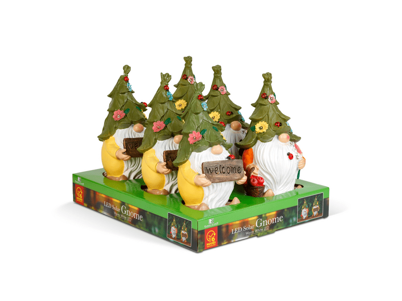 Garden of Eden 11422 LED-es szolár manó, 2-féle