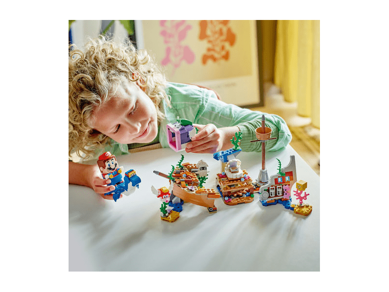 LEGO® Super Mario™ Dorrie elsüllyedt hajóroncs kalandjai kiegészítő szett (71432)