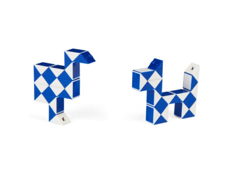 Rubik Connector: Kígyó logikai játék, 2 db (6064893)