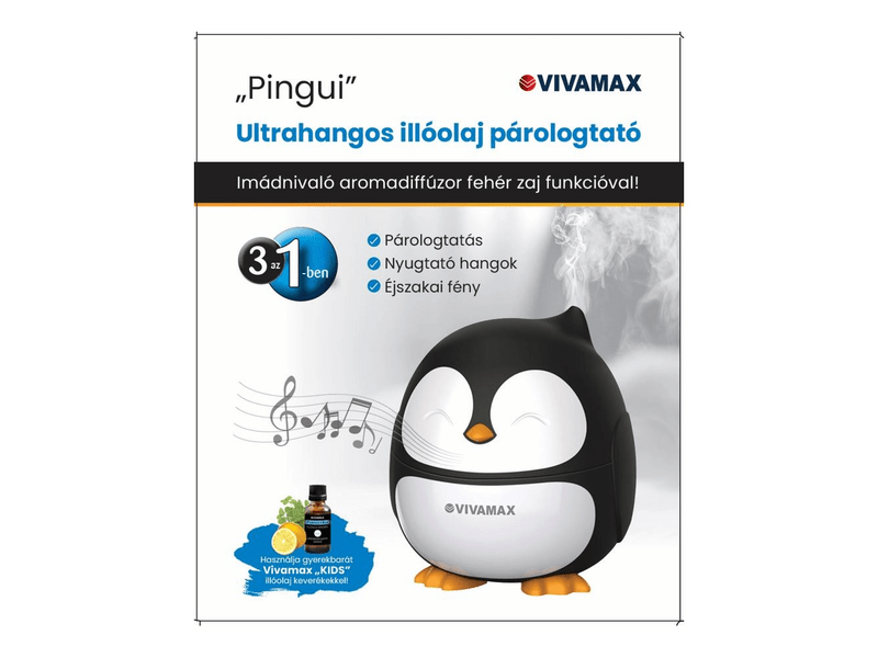 Vivamax GYVH62 Ultrahangos párologtató, Pingvin